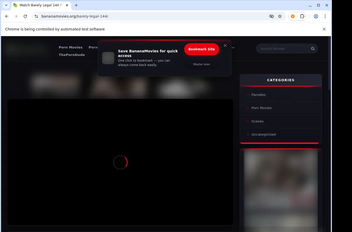 BananaMovies Downloader fullscreen screenshot
