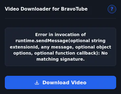 BravoTube Downloader fullscreen screenshot