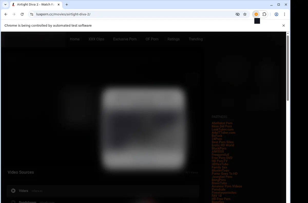 LuxPorn Downloader fullscreen screenshot