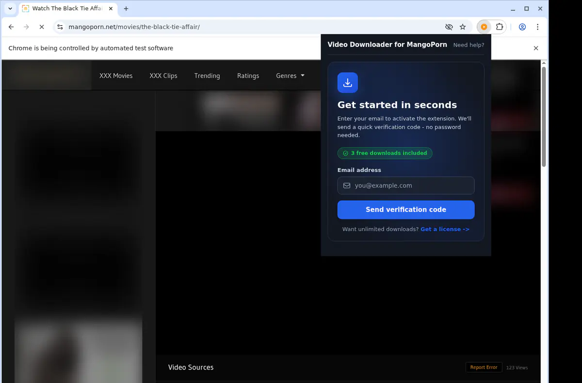 MangoPorn Downloader fullscreen screenshot