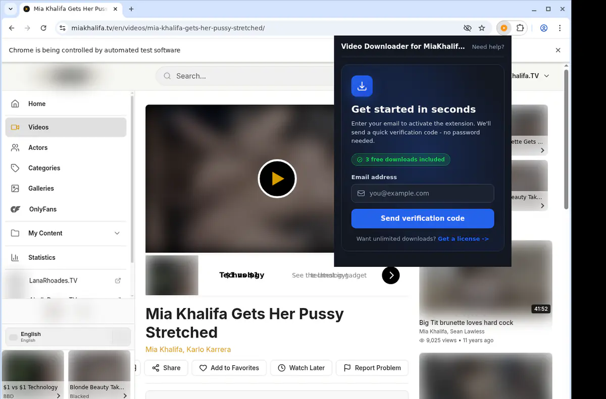 MiaKhalifa.tv Downloader fullscreen screenshot