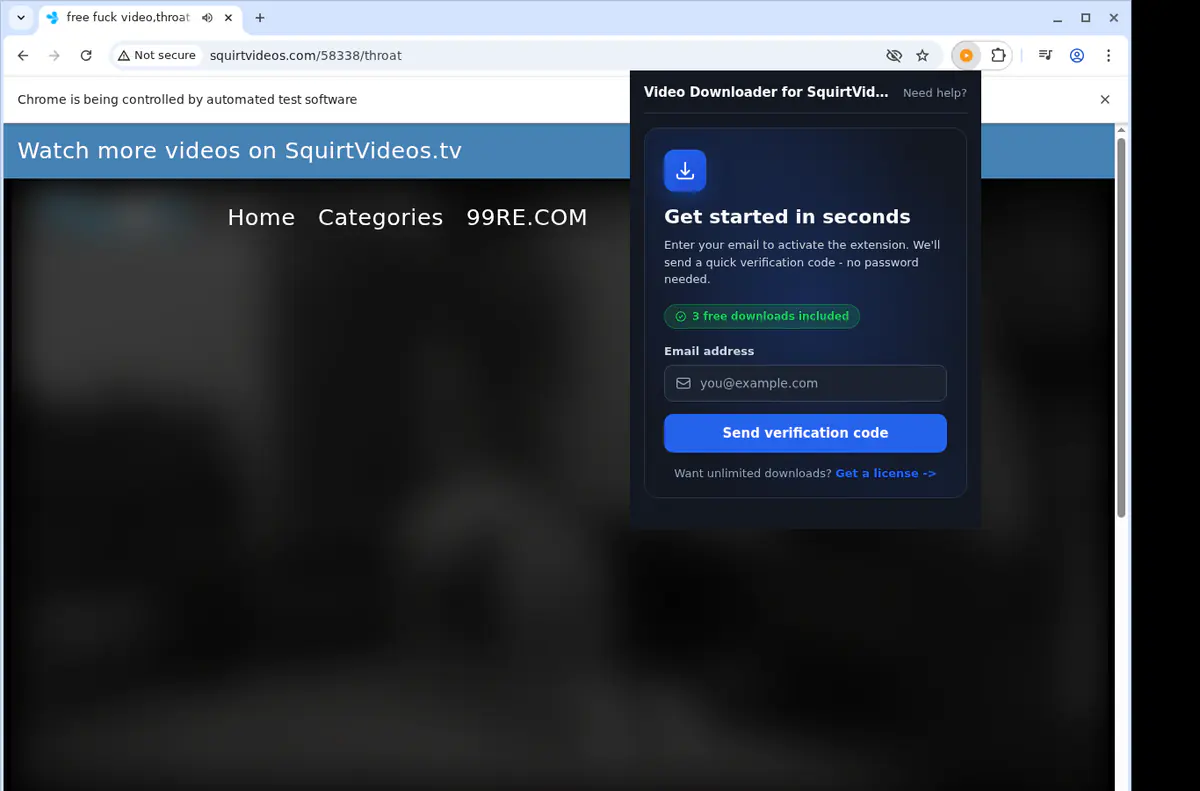 SquirtVideos Downloader fullscreen screenshot