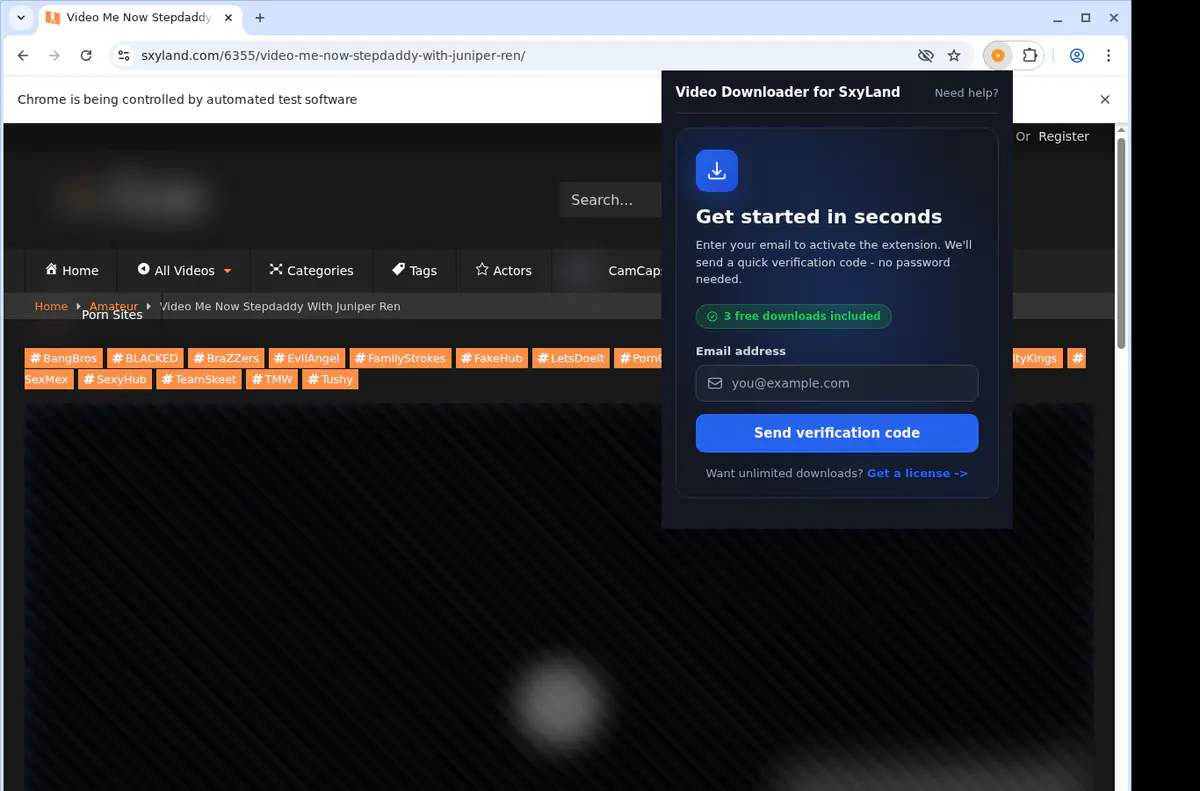 SxyLand Downloader fullscreen screenshot
