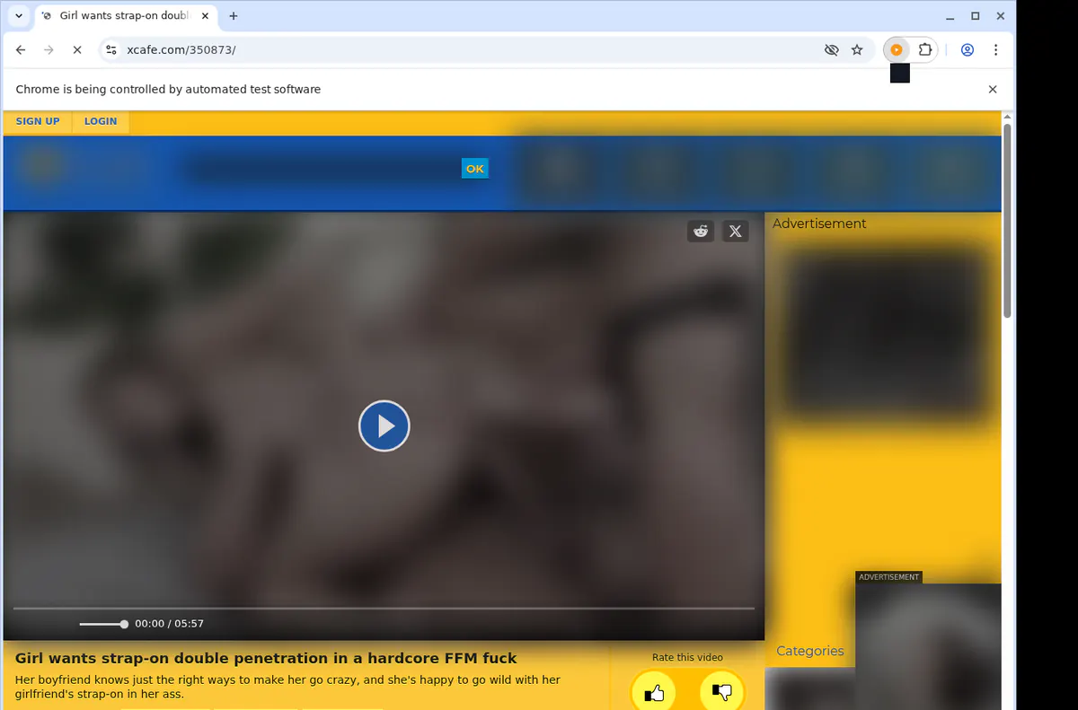XCafe Downloader fullscreen screenshot