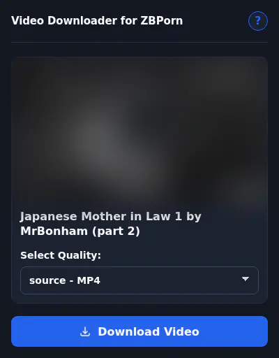 ZBPorn Downloader fullscreen screenshot